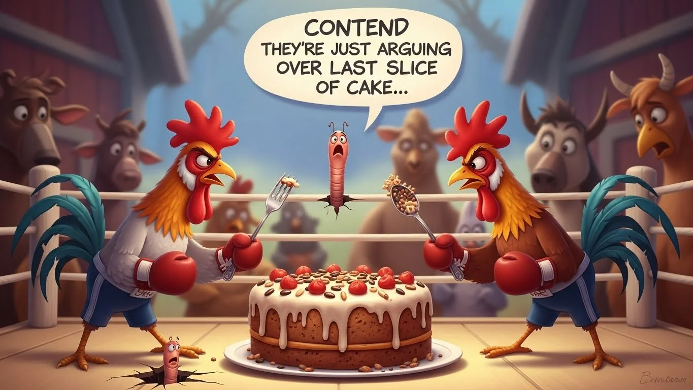 Real-Life Examples of Contend Meaning