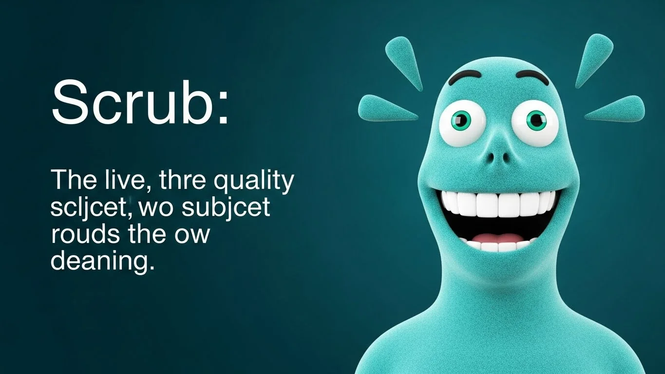 Real-Life Examples of “Scrub”