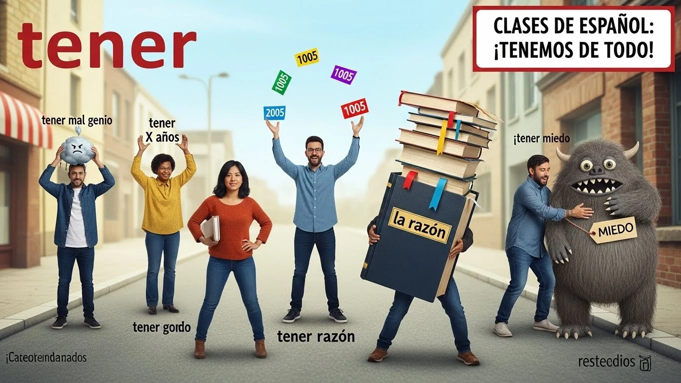 Real-Life Examples of “Tener”