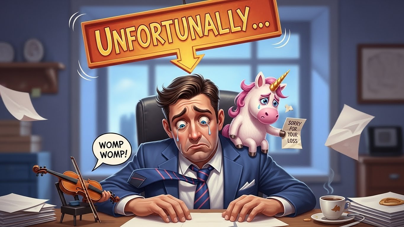 Real-Life Examples of “Unfortunately”