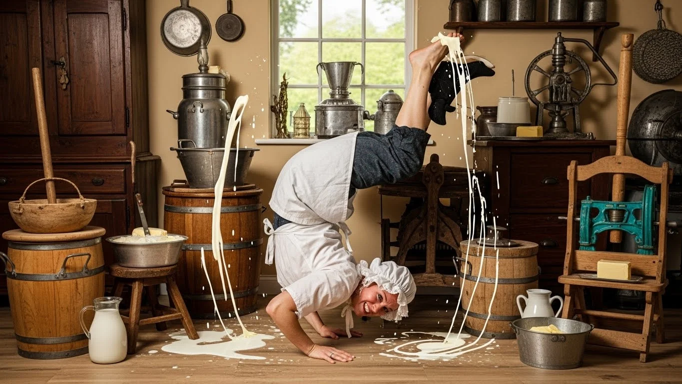 What Does “Butter Churner Position” Mean