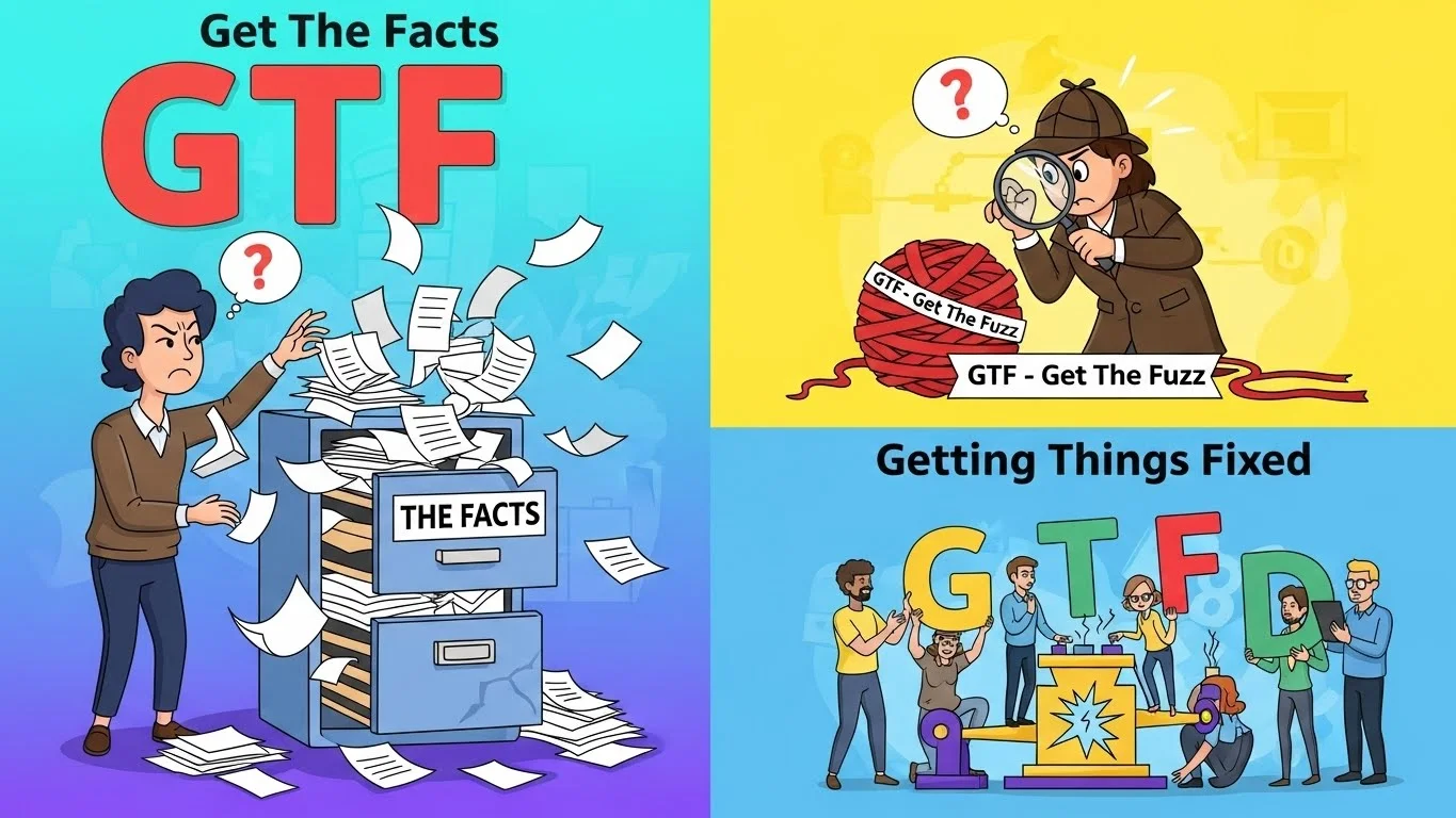 What Does “GTF” Mean in Chat or Text