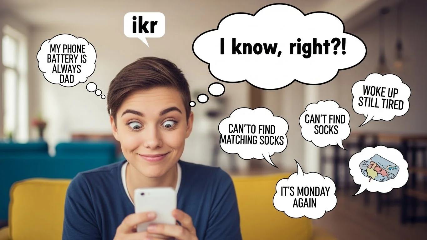 What Does “IKR” Mean in Text or Chat