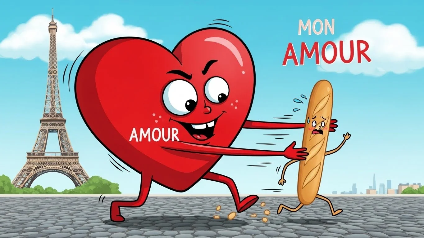 What Does “Mon Amour” Mean in Text or Chat