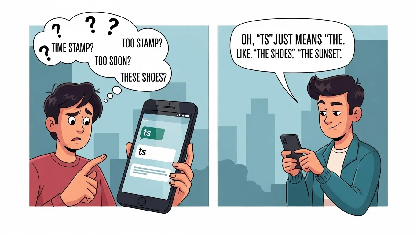 What Does “TS” Mean in Text or Instagram