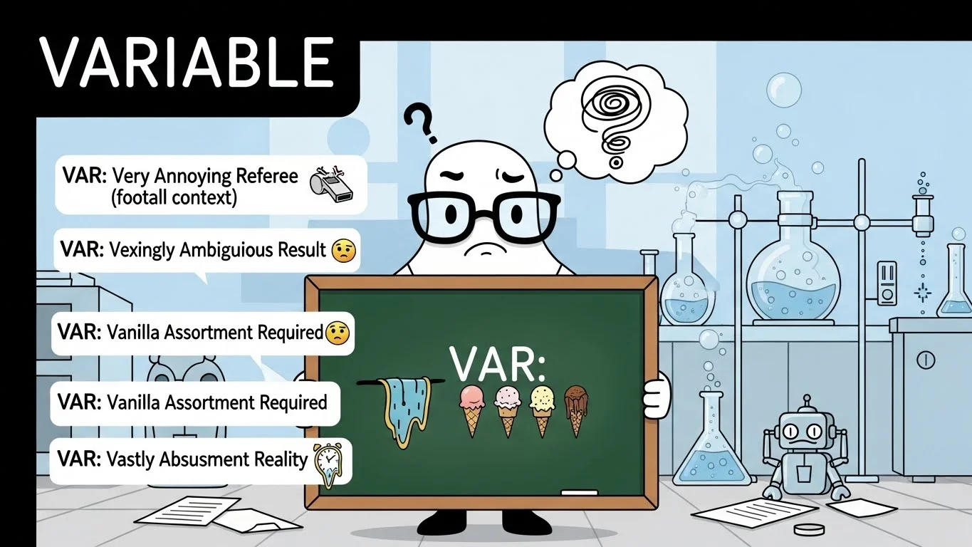 What Does “VAR” Mean in Chat or Text