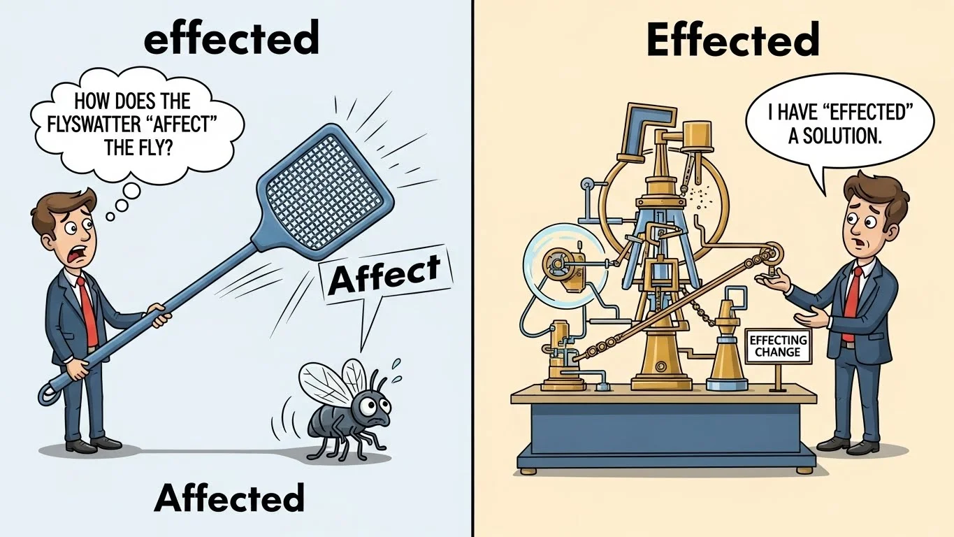 Effected vs Affected Meaning Difference best Examples & Usage 2026 ...
