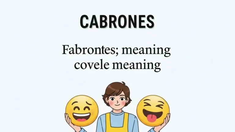 cabrones meaning
