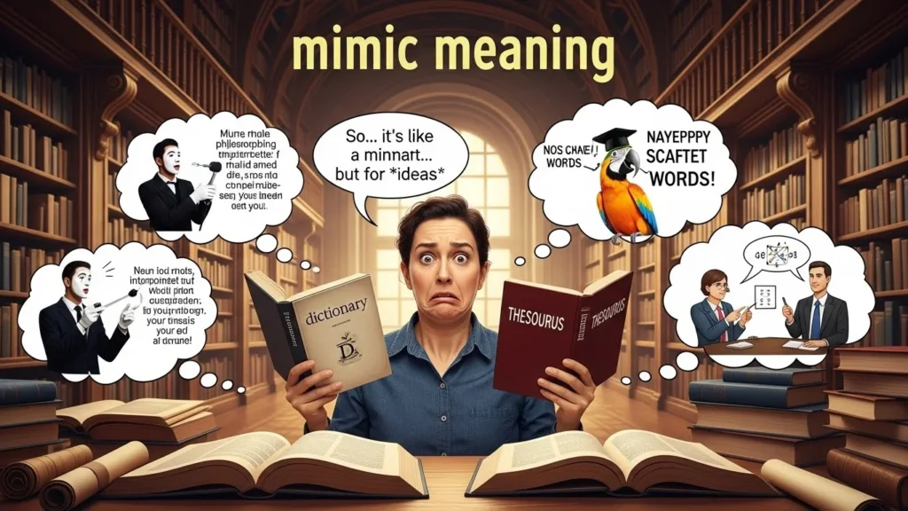 mimic meaning