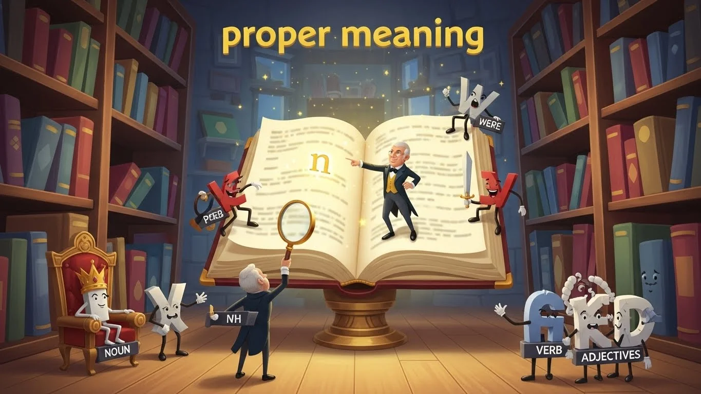 Root Proper Proper Meaning Definition Uses best Examples & Grammar Context 2026 ...