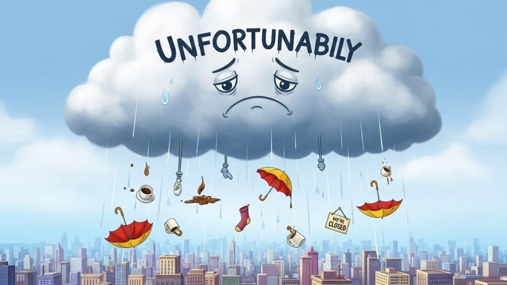 unfortunately meaning